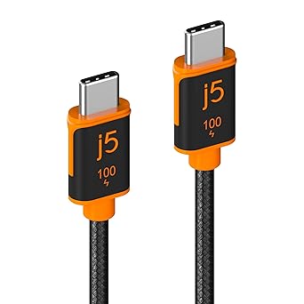 Adaptador De Alimentación Y Datos J5Create Cable De Carga Y Sincronización USB-C Online Sale