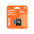 Micro SD Adata Class 10 64GB Online