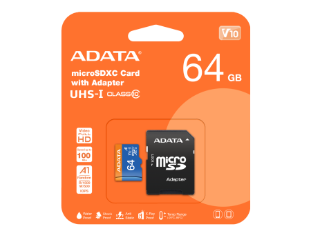 Micro SD Adata Class 10 64GB Online