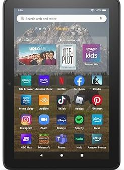 Tablet Amazon Fire HD 8  Año 2022 64GB Color Negro For Cheap