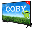 Smart Tv Coby 43  Full HD Online now