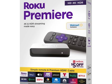 Roku Premiere Streaming TV 4K HDR Supply