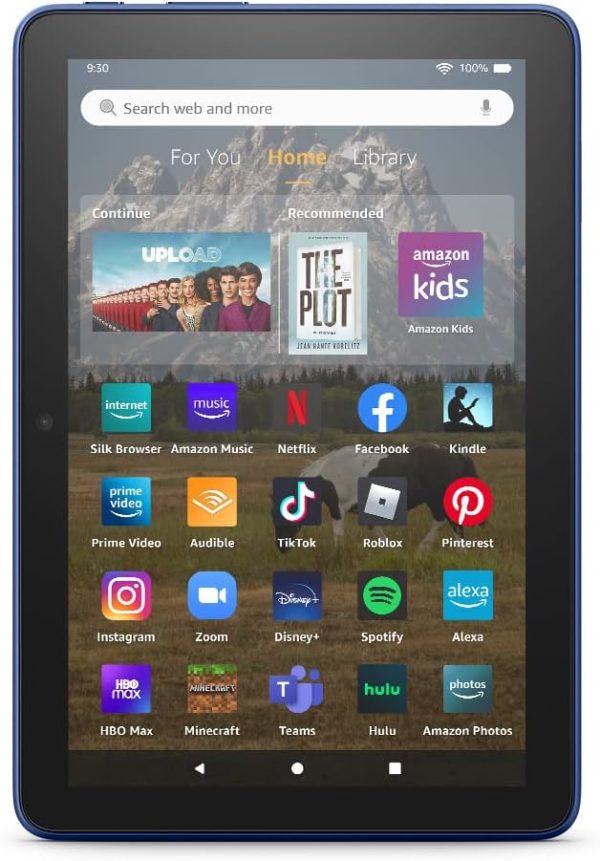 Tablet Amazon Fire HD 8  Año 2022 64GB Color Denim Online Sale