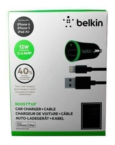 Cable Usb Belkin + adaptador Para carro de iPhone iPad For Sale