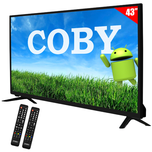 Smart Tv Coby 43  Full HD Online now