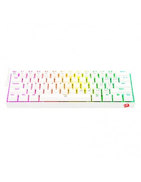 Teclado Gamer Redragon Color Blanco Rainbow Kumara Online Hot Sale