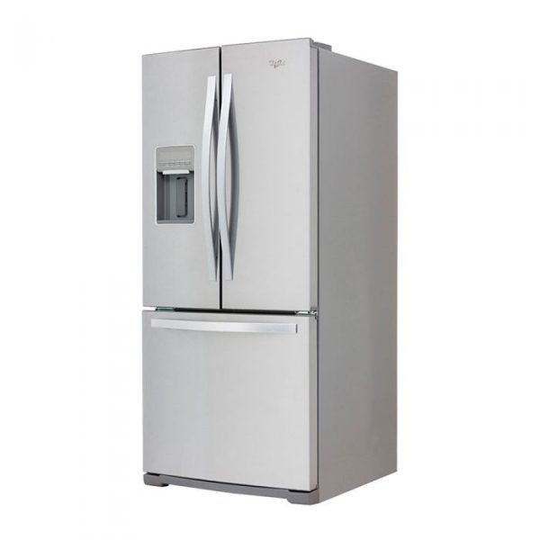 Refrigerador Whirlpool 20 Pies French Door Acero Fashion