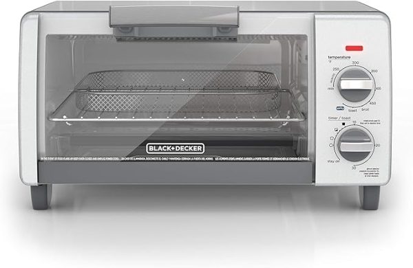 Horno Tostador Freidor Black & Decker 4 Rebanadas Sale