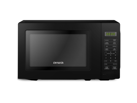 Horno Microondas Aiwa 0.7 FT 700 Watts Color Negro Online Sale