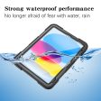 SP IP68 Waterproof Case for iPad 10.9 (2022) , Hand Strap Kickstand Full-Body Protective Cover with Screen Protector Cheap