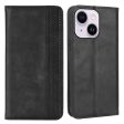 Retro Leather Shell for iPhone 15 Plus Case Wallet Stand Anti-Scratch Phone Cover Online