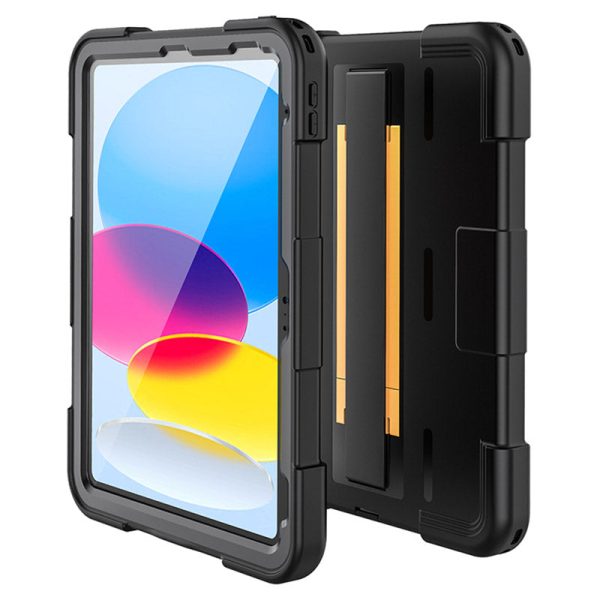 SP IP68 Waterproof Case for iPad 10.9 (2022) , Hand Strap Kickstand Full-Body Protective Cover with Screen Protector Cheap