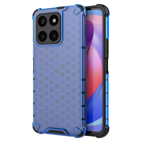 For Honor X6a 4G Case Honeycomb Texture TPU+PC Mobile Phone Cover Cheap