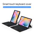 For Samsung Galaxy Tab S6 Lite PU Leather Stand Case Cover with Removable Touchpad Backlit Keyboard For Cheap