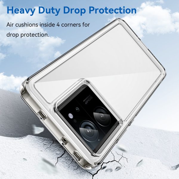 For Xiaomi Redmi K60 Ultra Clear Phone Case TPU+Acrylic Phone Cover (Big Rear Lens Hole) For Discount