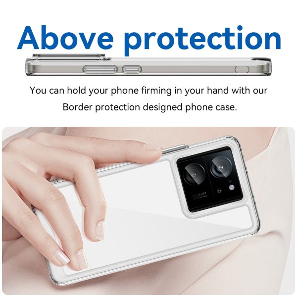 For Xiaomi Redmi K60 Ultra Clear Phone Case TPU+Acrylic Phone Cover (Big Rear Lens Hole) For Discount