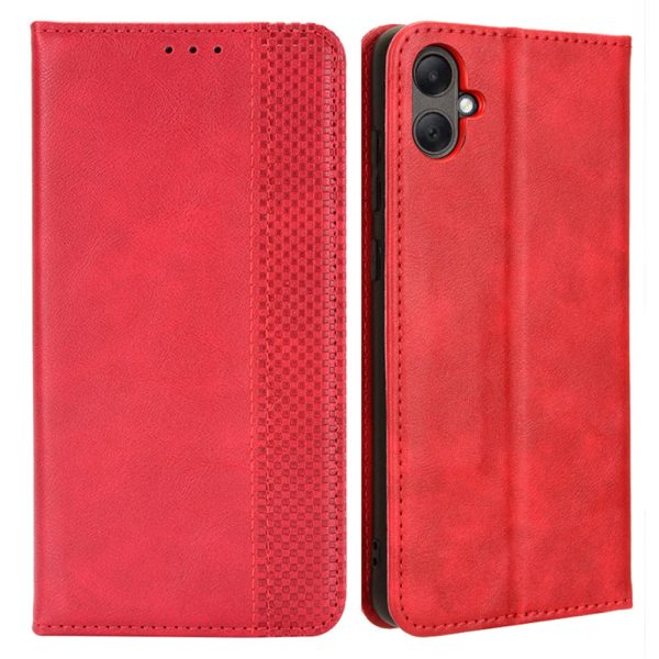 For Samsung Galaxy A05 4G Case Shockproof PU Leather Wallet Stand Phone Cover Fashion