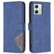 BINFEN COLOR BF05 For Motorola Moto G54 5G Case Imprinted Leather Stand Phone Cover Online