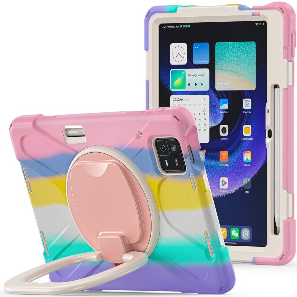 For Xiaomi Pad 6 PC+ Silicone Tablet Case Rotating Kickstand Cover For Discount